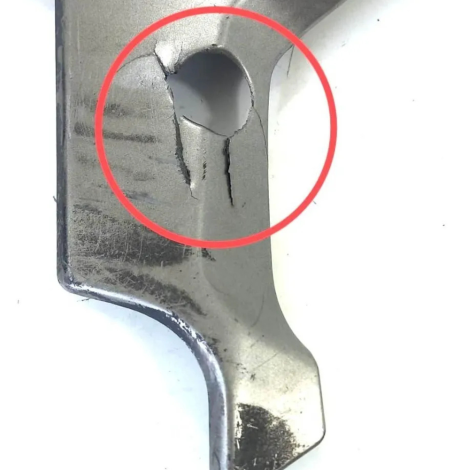 Spoiler Esquerdo Suzuki Srad 750 Ano 2012 Original AVARIA