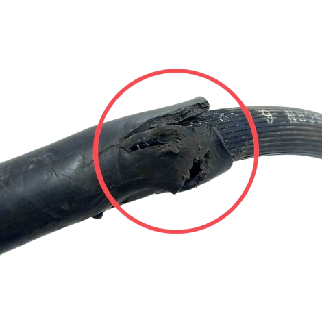 Flexível Dianteiro Suzuki Gsxr Srad 750 2007 Original Avaria