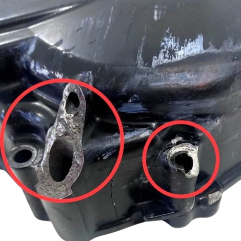 Tampa Estator Suzuki Srad 750 Ano 2007 Original Avaria