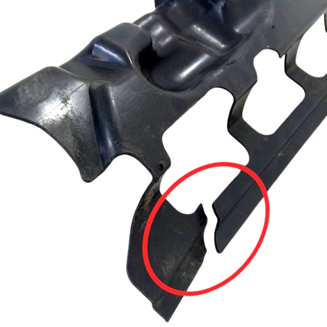 Acabamento Radiador Suzuki Srad 750 Ano 2007 Original Avaria