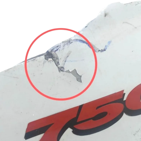 Rabeta Direita Suzuki Modelo Gsxr Srad 750 Ano 2007 Original