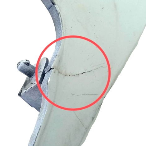 Rabeta Esquerda Modelo Srad 750 Ano 2007 Original Avaria