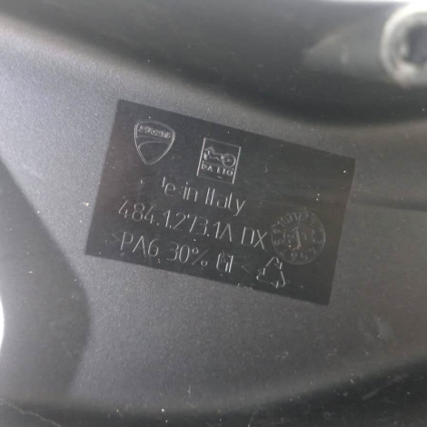 Acabamento Duto Ar Ducati Multistrada V4 S 2023 Origi AVARIA