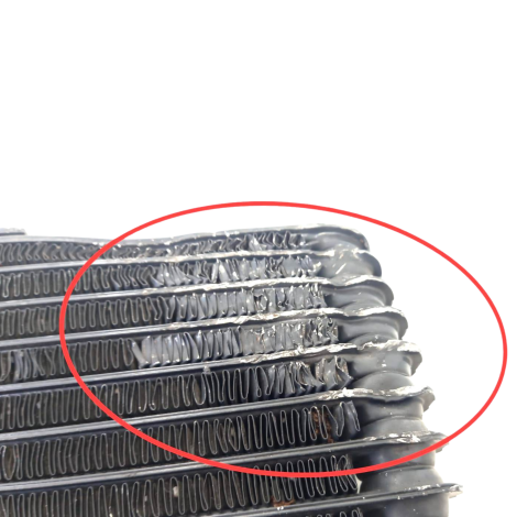 Radiador Óleo Gsx 1300 Modelo Hayaubsa 2012 Original AVARIA