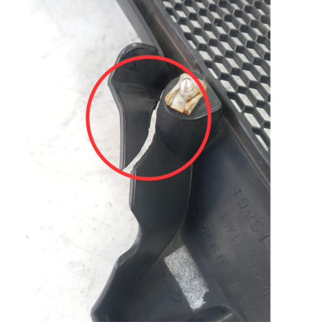 Grade Radiador Água BMW F800 GS Ano 2014 Original Avaria