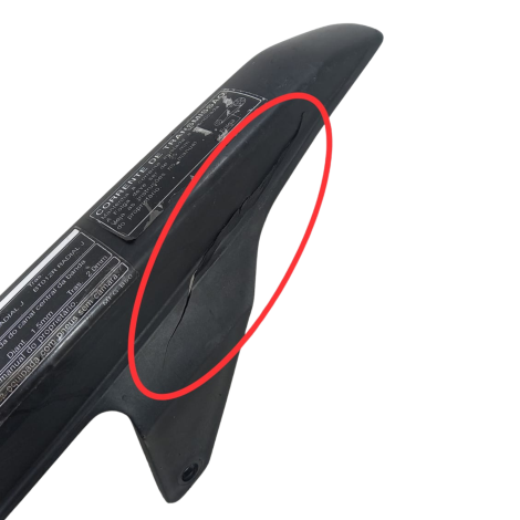 Protetor Corrente Honda CB 600 F Hornet 2005 Original Avaria