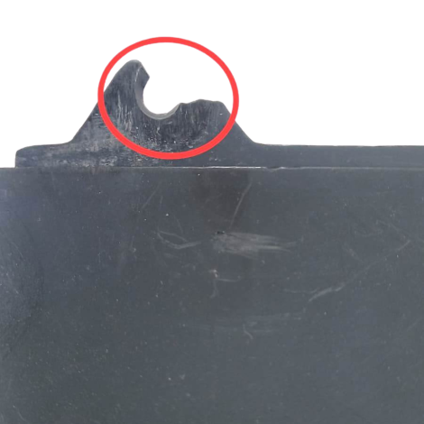 Acabamento Lateral Interno Esq Hayabusa 2006 Original AVARIA