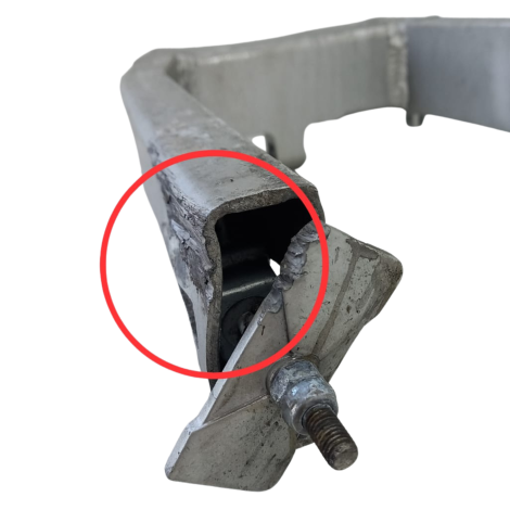 Balança Traseira Honda CB 600 F Hornet 2005 Original Avaria