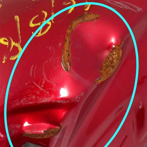 Tanque Combustível Honda Cb 500 X Ano 2022 Original AVARIA