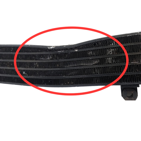 Radiador Óleo Marca Honda Cbr1100 Xx Ano 1999 Origina AVARIA