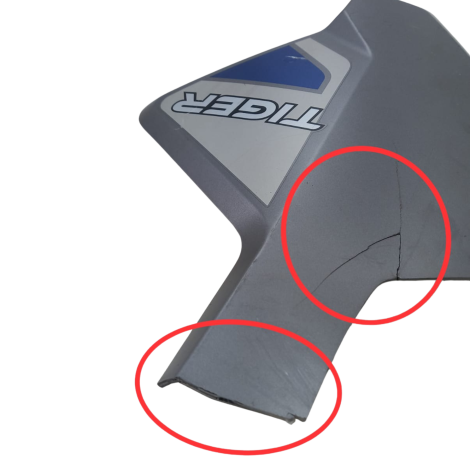 Carenagem Dianteira Esq Triumph Tiger 1200 GT EX 2022 Avaria