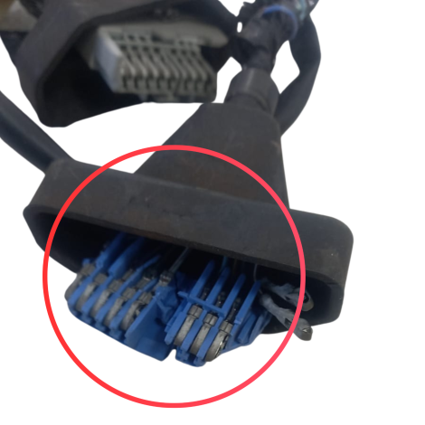 Chicote Painel Farol Honda Cbr 1100 Xx Ano 1999 Origi AVARIA