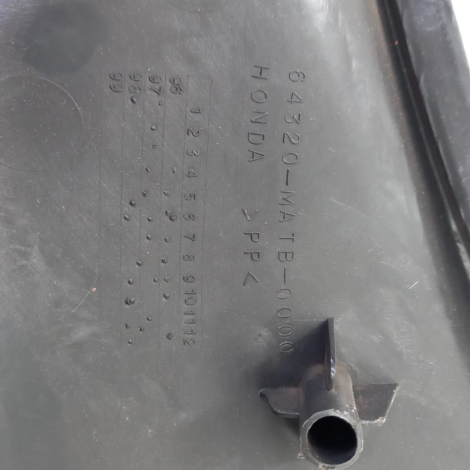 Carenagem Diant Esquerda Cbr 1100 Xx Ano 1999 Origina AVARIA