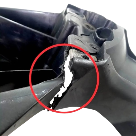 Paralama Inferior B Marca Yamaha Xt660 Ano 2005 Origi AVARIA