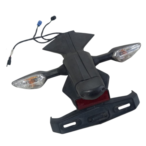 Rabeta Traseira Suporte Placa Kawasaki Ninja 650 Ano 2021 Or