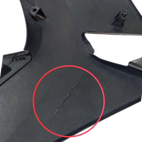 Carenagem Lat Direita Kawasaki Modelo Ninja 650 2021 Avaria