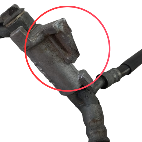 Flexivel Freio Dianteiro Suzuki Gsx750 F 2009 Origina AVARIA