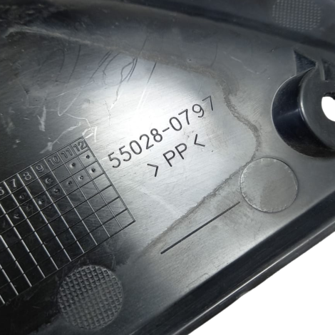 Carenagem Lateral Traseira Esq. Kawasaki Ninja 650 2021 Orig