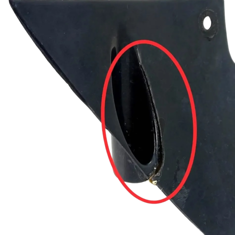 Acabamento Painel Dto Suzuki Gsx 750f Ano 2009 Origin AVARIA