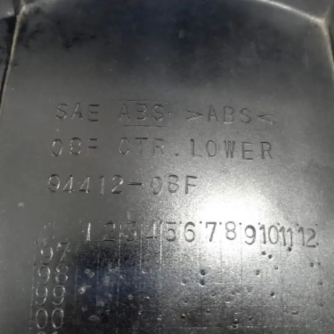 Carenagem Inferior Diant Painel Suzuki Gsx 750f 2009 Origina