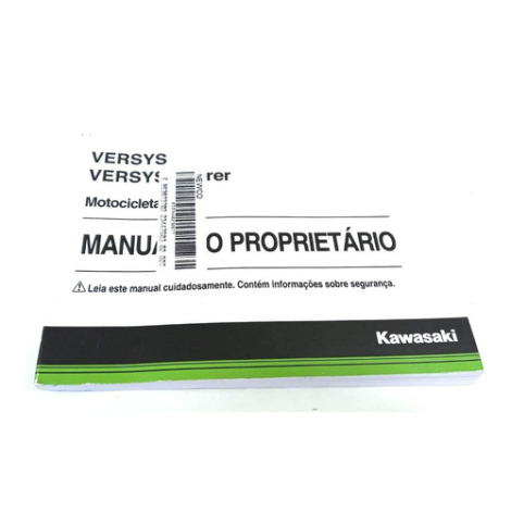 Manual Do Proprietário Kawasaki Versys 650 Ano 2020 Original