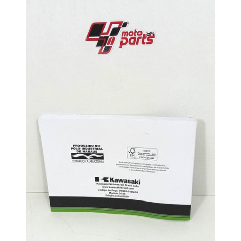 Manual Do Proprietário Kawasaki Versys 650 Ano 2020 Original