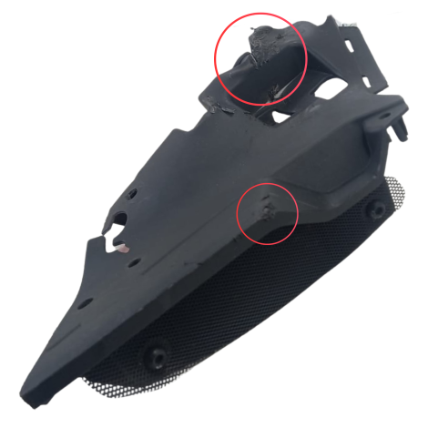 Acabamento Aba Tanque Yamaha Modelo MT09 ABS Ano 2020 Origin