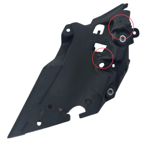 Acabamento Aba Tanque Yamaha Modelo MT09 ABS Ano 2020 Origin