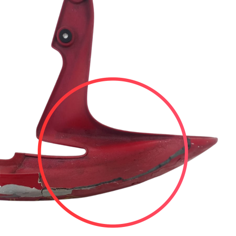 Paralama Marca Honda Modelo CBR 600 RR 2008 Original AVARIA