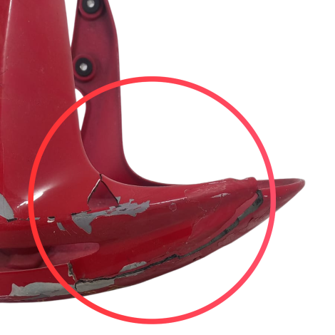 Paralama Marca Honda Modelo CBR 600 RR 2008 Original AVARIA