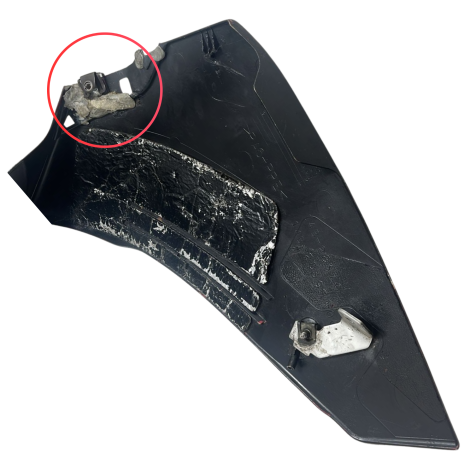 Carenagem Laterais Yamaha YZF R1 Crossplane 2010 Orig Avaria