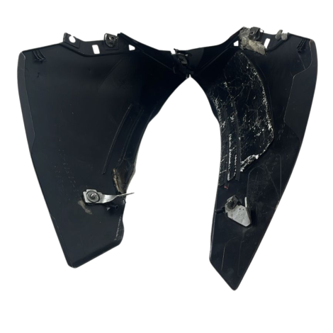 Carenagem Laterais Yamaha YZF R1 Crossplane 2010 Orig Avaria