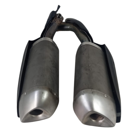 Par Ponteiras Escape Yamaha YZF R1 Crossplane 2010 Original
