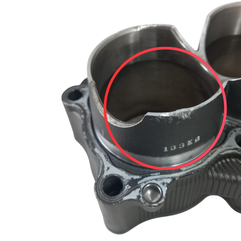 Cilindro Motor Yamaha YZF R1 Crossplane Ano 2010 Original