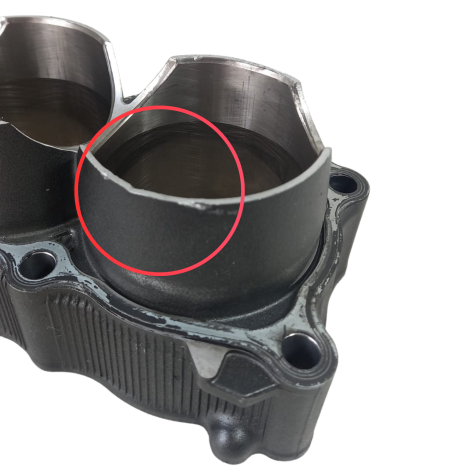 Cilindro Motor Yamaha YZF R1 Crossplane Ano 2010 Original
