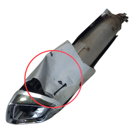 Ponteira Escapamento Esqrd Honda Gold Wing GL 1800 2019 Orig