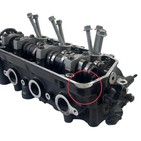 Cabeçote Direito Honda Gold Wing GL 1800 2019 Origina Avaria