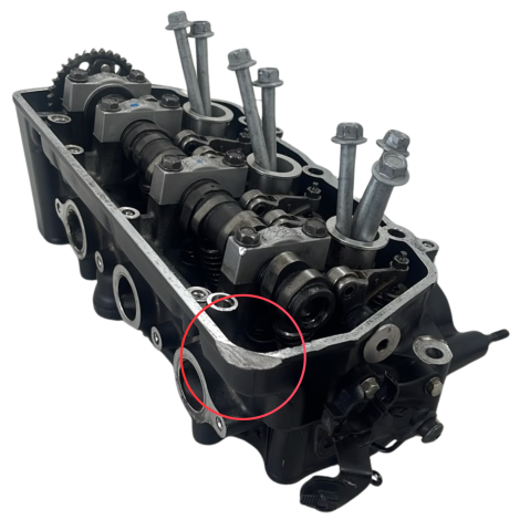 Cabeçote Direito Honda Gold Wing GL 1800 2019 Origina Avaria
