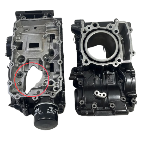 Bloco Carcaça Motor Marca Bmw G310 Gs 2019 Original Avaria