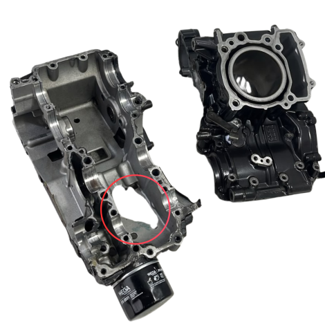 Bloco Carcaça Motor Marca Bmw G310 Gs 2019 Original Avaria