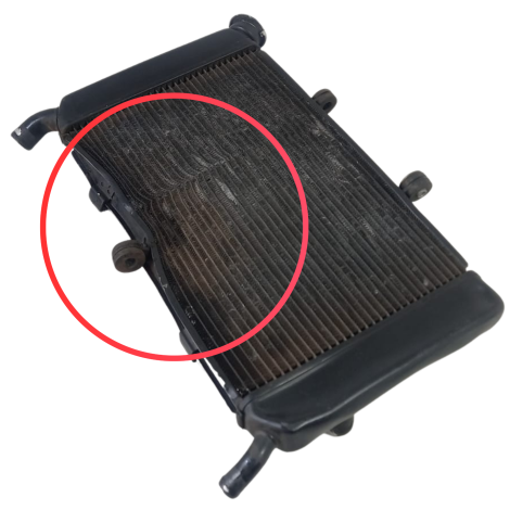 Radiador Água Marca Yamaha XJ6 N Ano 2010 Original Avaria