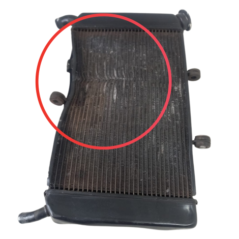 Radiador Água Marca Yamaha XJ6 N Ano 2010 Original Avaria