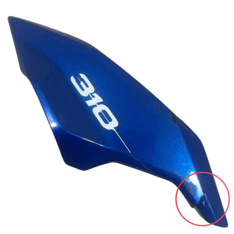 Acabamento Lat Tras Direi Rabeta Bmw Modelo G310 R 2021 Orig
