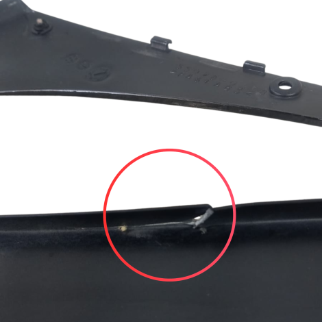 Carenagem Lateral Esq Kawasaki Zx10 R Ano 2011 Origin AVARIA