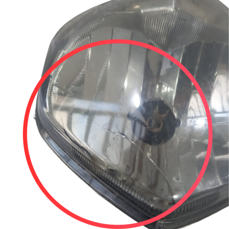 Farol Yamaha Fazer 600 N FZ6 Ano 2009 Original Avaria