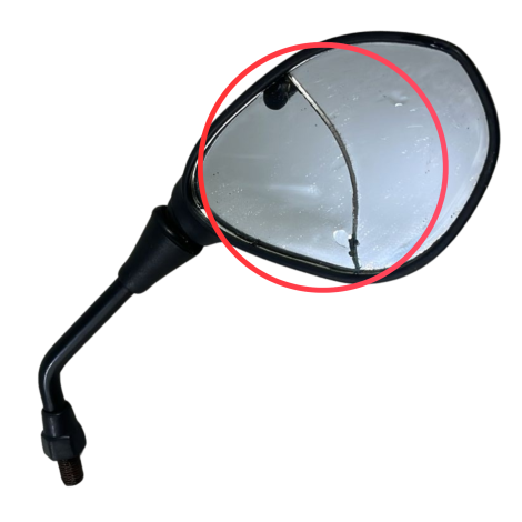 Retrovisor Direit Yamaha Fazer 600 FZ6 N 2009 Origina Avaria