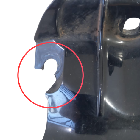 Suporte Radiador Água BMW G310 GS Ano 2019 Original AVARIA