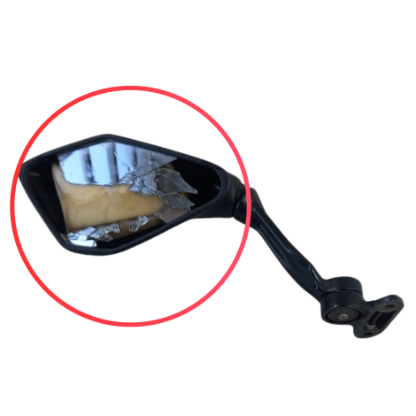 Retrovisor Esquerdo Kawasaki Ninja 650 2018 Original AVARIA