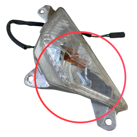 Pisca Diant Esquerdo Kawasaki Ninja 650 2018 Original Avaria