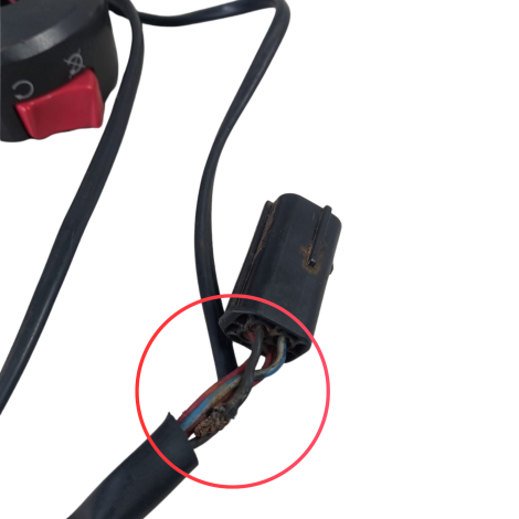 Chave Punho Partida Ducati Modelo 1098 2008 Original Avaria